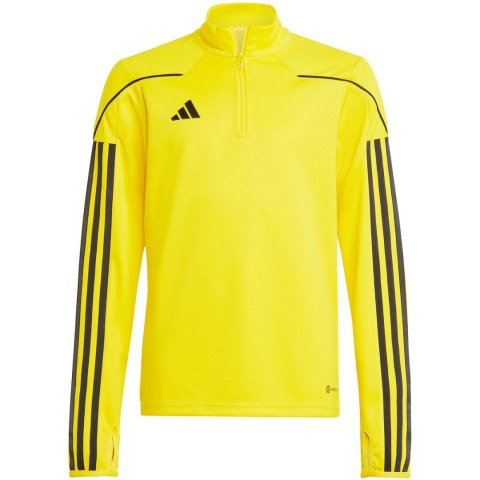 Bluza dla dzieci adidas Tiro 23 League Training Top żółto-czarna IC7880 116cm Adidas teamwear