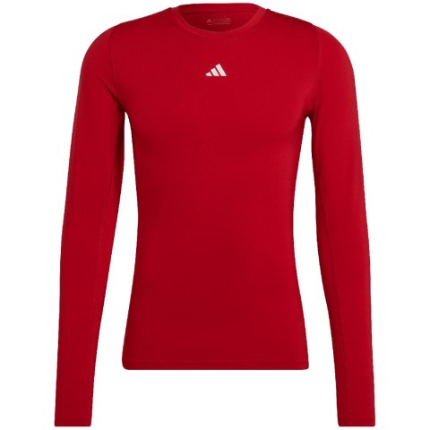 Koszulka męska adidas Techfit Aeroready Long Sleeve Tee czerwona HP0639 XL Adidas teamwear