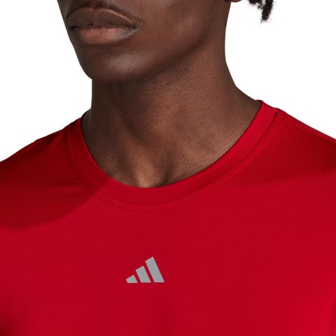 Koszulka męska adidas Techfit Aeroready Long Sleeve Tee czerwona HP0639 XL Adidas teamwear