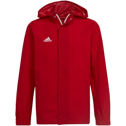Kurtka dla dzieci adidas Entrada 22 All-Weather czerwona IK4013 164cm Adidas teamwear