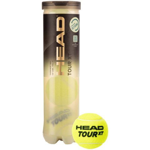 Piłki do tenisa ziemnego Head Tour XT 4 szt. żółte 570824 Head