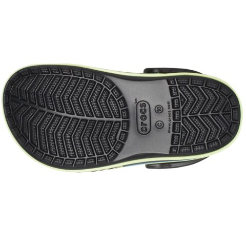 Chodaki dla dzieci Crocs BayBand Clog T czarne 208322 0C4 22-23 Crocs