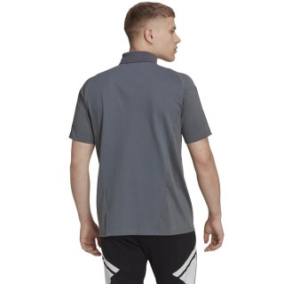 Koszulka męska adidas Tiro 23 Competition Polo szara HU1344 S Adidas teamwear