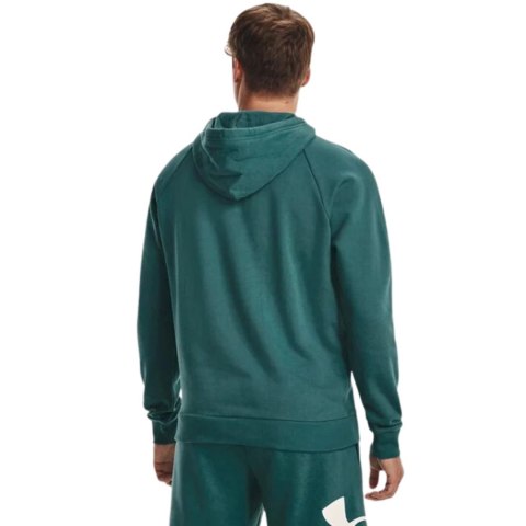 Bluza męska Under Armour Rival Fleece Big Logo HD zielona 1357093 722 L Under Armour
