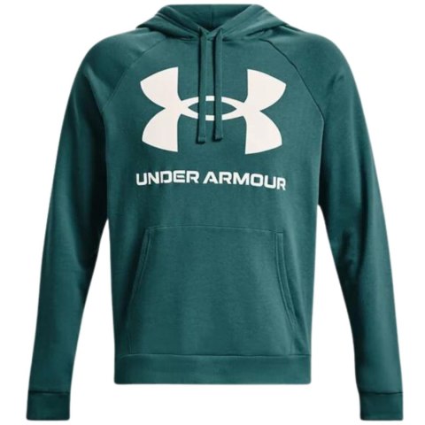 Bluza męska Under Armour Rival Fleece Big Logo HD zielona 1357093 722 S Under Armour