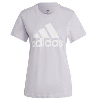 Koszulka damska adidas Loungwear Essentials Logo Tee fioletowa IC0633 M Adidas