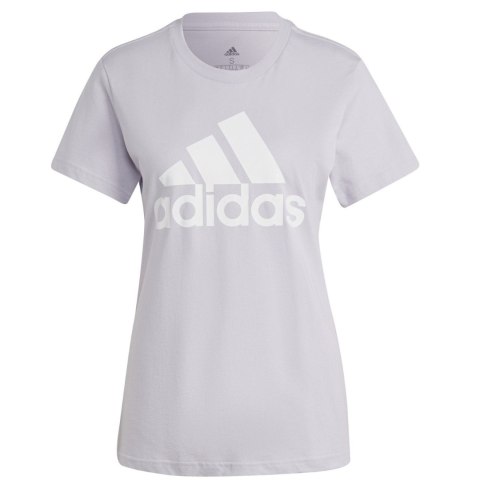 Koszulka damska adidas Loungwear Essentials Logo Tee fioletowa IC0633 M Adidas