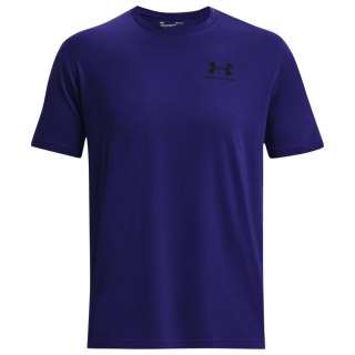 Koszulka męska Under Armour Sportstyle Left Chest SS niebieska 1326799 468 S Under Armour