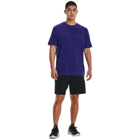 Koszulka męska Under Armour Sportstyle Left Chest SS niebieska 1326799 468 S Under Armour
