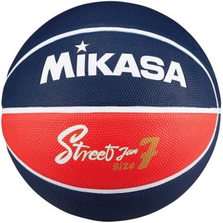 Piłka koszykowa Mikasa granatowo-czerwona BB702B-NBRW 7 Mikasa