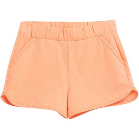 Spodenki dla dziewczynki 4F F099 łososiowy neon 4FJSS23TSHOF099 64N 158cm 4F