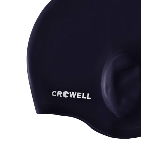 Czepek pływacki Crowell Ucho Bora granatowo-fioletowy kol.3 Crowell
