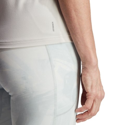 Koszulka damska adidas Aeroready Train Essentials 3-Stripes Tee beżowa HZ5681 L Adidas