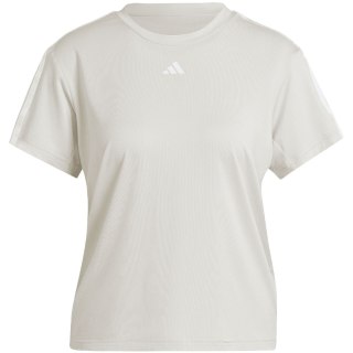 Koszulka damska adidas Aeroready Train Essentials 3-Stripes Tee beżowa HZ5681 XS Adidas