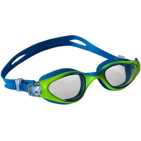 Okulary pływackie dla dzieci Crowell GS23 Splash niebieko-zielone Crowell