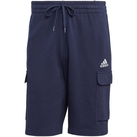 Spodenki męskie adidas Essentials French Terry Cargo granatowe HA4339 S Adidas