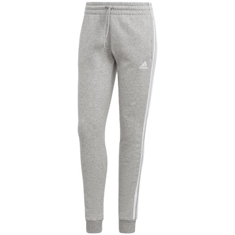 Spodnie damskie adidas Essentials 3-Stripes Fleece szare IL3282 L Adidas