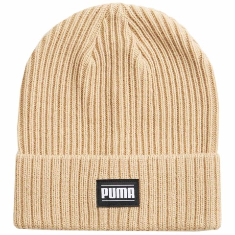 Czapka Puma Ribbed Classic Cuff Beanie beżowa 024038 07 Senior Puma