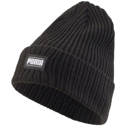 Czapka Puma Ribbed Classic Cuff Beanie czarna 024038 01 Senior Puma