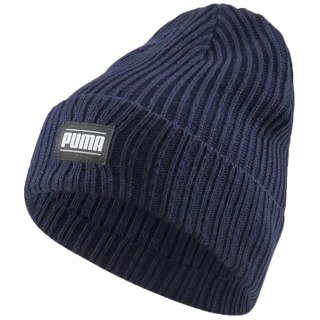 Czapka Puma Ribbed Classic Cuff Beanie granatowa 024038 02 Senior Puma