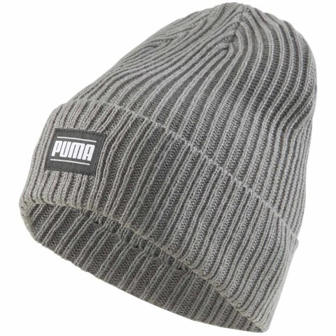 Czapka Puma Ribbed Classic Cuff Beanie szara 024038 03 Senior Puma