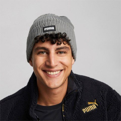 Czapka Puma Ribbed Classic Cuff Beanie szara 024038 03 Senior Puma