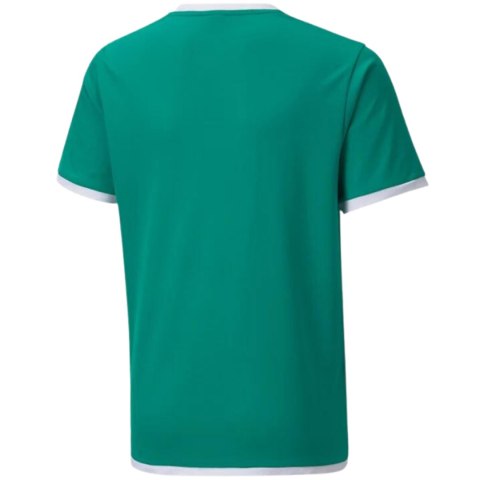 Koszulka dla dzieci Puma teamLIGA Jersey zielona 704925 05 116cm Puma