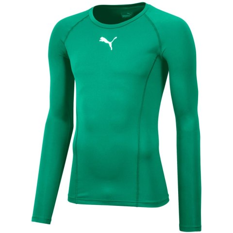 Koszulka męska Puma Liga Baselayer Tee LS zielona 655920 05 L Puma