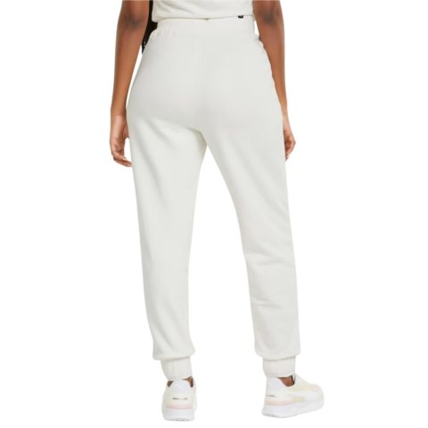Spodnie damskie Puma ESS+ Embroidery High-Waist Pants FL kremowe 670007 99 2XL Puma