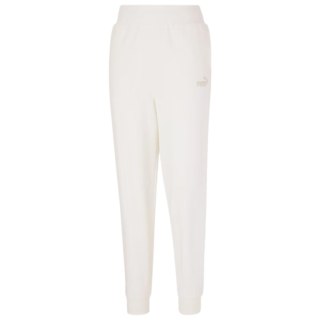 Spodnie damskie Puma ESS+ Embroidery High-Waist Pants FL kremowe 670007 99 L Puma