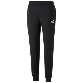 Spodnie damskie Puma ESS+ Metallic Pants FL czarne 849959 01 XL Puma