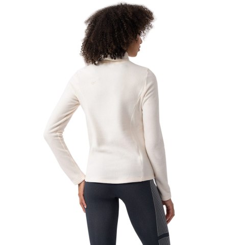 Bluza polarowa damska 4F F031 kremowa 4FAW23UFLEF031 12S 2XL 4F