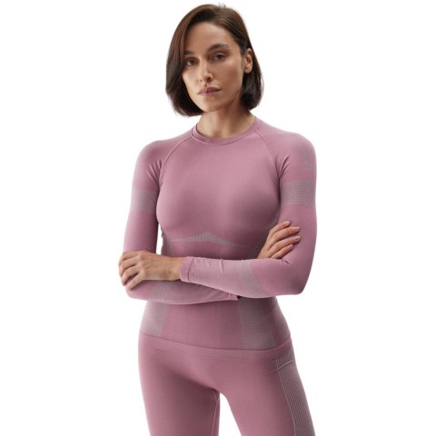 Bluza termoaktywna damska 4F F113 ciemny róż 4FAW23USEAF113 53S M/L 4F