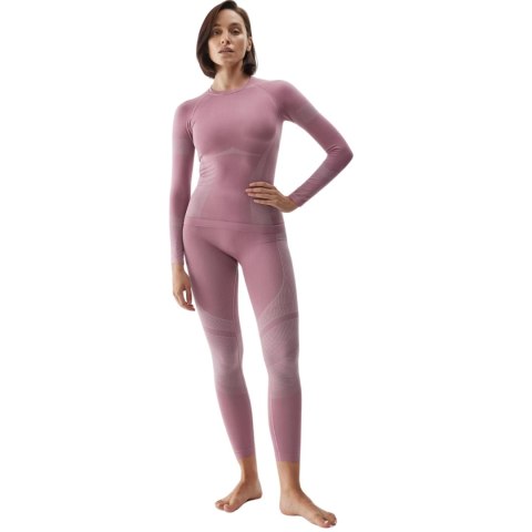 Bluza termoaktywna damska 4F F113 ciemny róż 4FAW23USEAF113 53S XS/S 4F