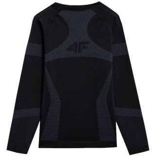 Bluza termoaktywna damska 4F F113 głęboka czerń 4FAW23USEAF113 20S M/L 4F
