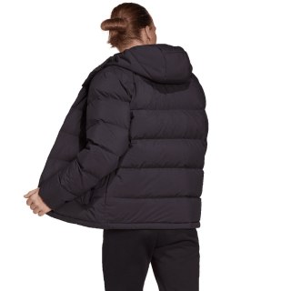 Kurtka męska adidas Helionic Hooded Down czarna HG8751 S Adidas