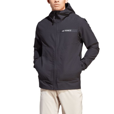 Kurtka męska adidas Terrex Multi Soft Shell czarna HZ4425 M Adidas