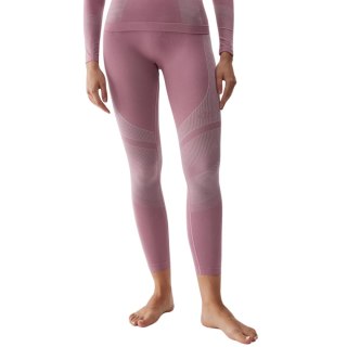 Legginsy termoaktywne damskie 4F F116 ciemny róż 4FAW23USEAF116 53S M/L 4F