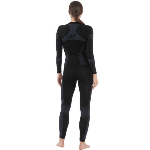 Legginsy termoaktywne damskie 4F F116 głęboka czerń 4FAW23USEAF116 20S XS/S 4F