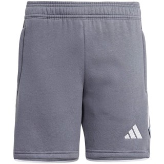 Spodenki dla dzieci adidas Tiro 23 League Sweat szare HZ3014 128cm Adidas teamwear