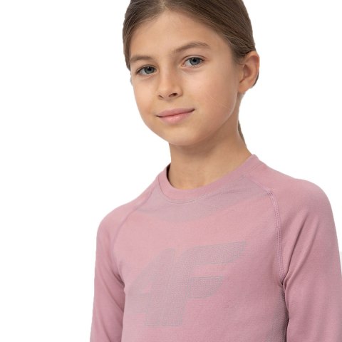 Bielizna bezszwowa dla dziewczynki 4F F109 ciemny róż 4FJAW23USEAF109 53S 152/158 cm 4F