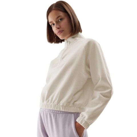 Bluza damska 4F F0718 kremowa 4FAW23TSWSF0718 12S L 4F