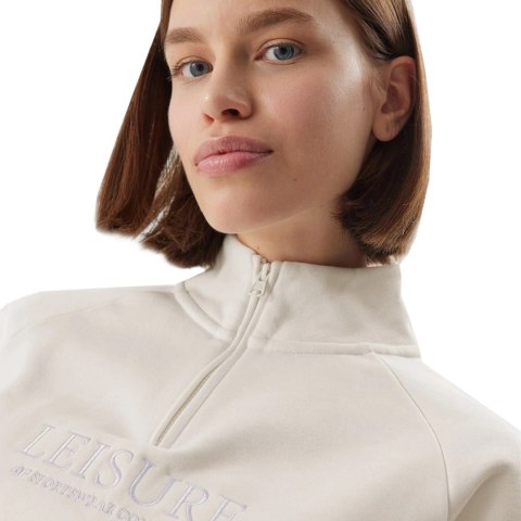 Bluza damska 4F F0718 kremowa 4FAW23TSWSF0718 12S M 4F