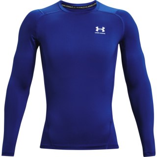 Koszulka męska Under Armour HG Armour Comp LS niebieska 1361524 400 2XL Under Armour