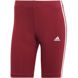 Spodenki damskie adidas Essentials 3-Stripes czerwone IM2846 S Adidas