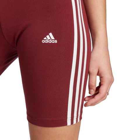 Spodenki damskie adidas Essentials 3-Stripes czerwone IM2846 S Adidas