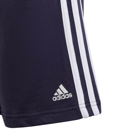 Spodenki dla dzieci adidas Essentials 3-Stripes Knit granatowe HY4717 140cm Adidas