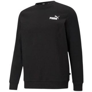 Bluza męska Puma ESS Small Logo Crew FL czarna 586682 01 Puma