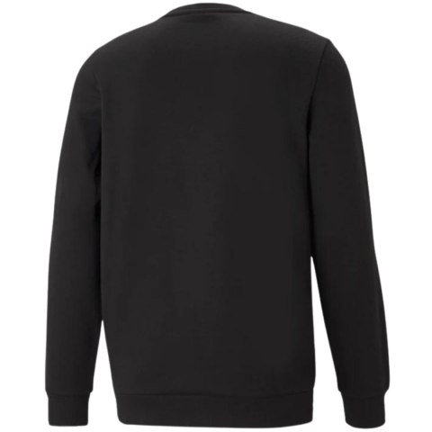 Bluza męska Puma ESS Small Logo Crew FL czarna 586682 01 Puma Bluza męska Puma ESS Small Logo Crew FL czarna 586682 01 Puma
