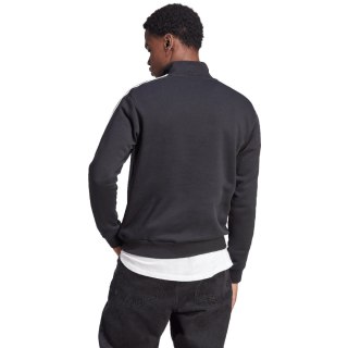 Bluza męska adidas Essentials Fleece 3-Stripes 1/4-Zip czarna HZ6235 Adidas